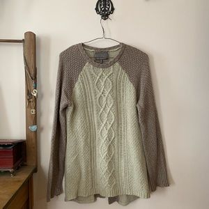 Cream Heartloom sweater- so comfortable!